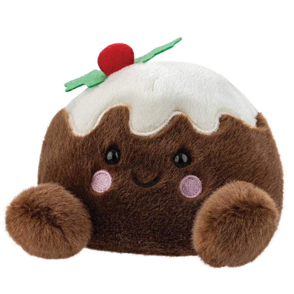 Palm Pals Carol Christmas Pudding Soft Toy