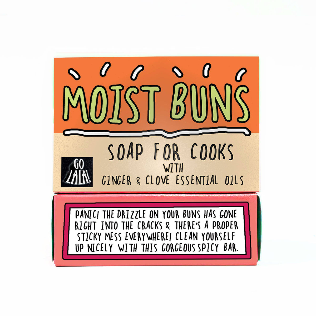 Moist Buns Soap Ginger and Clove - Funny Gift