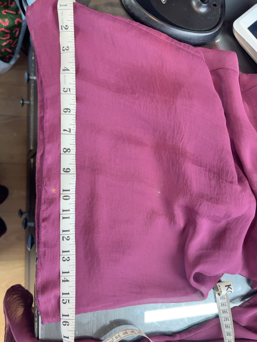 Berry Silk Harem Pants