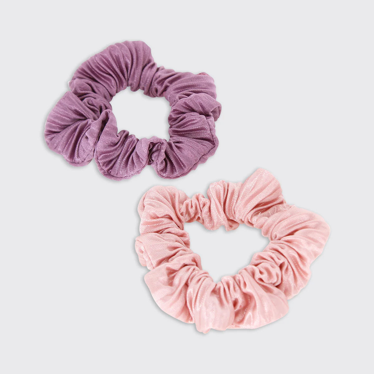 Millie Mae - Serenity Set of 2 scrunchies - Damson/Rose