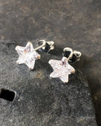 SS412B - 7MM CZ STAR STUD Earrings