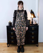 Rebel Romance Eye Spy Floral Stretch Dungarees