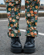 Rebel Romance Yuletide Treats Christmas Stretch Dungarees