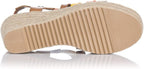 Refresh 170797 - Womens Wedge Sandals - Taupe