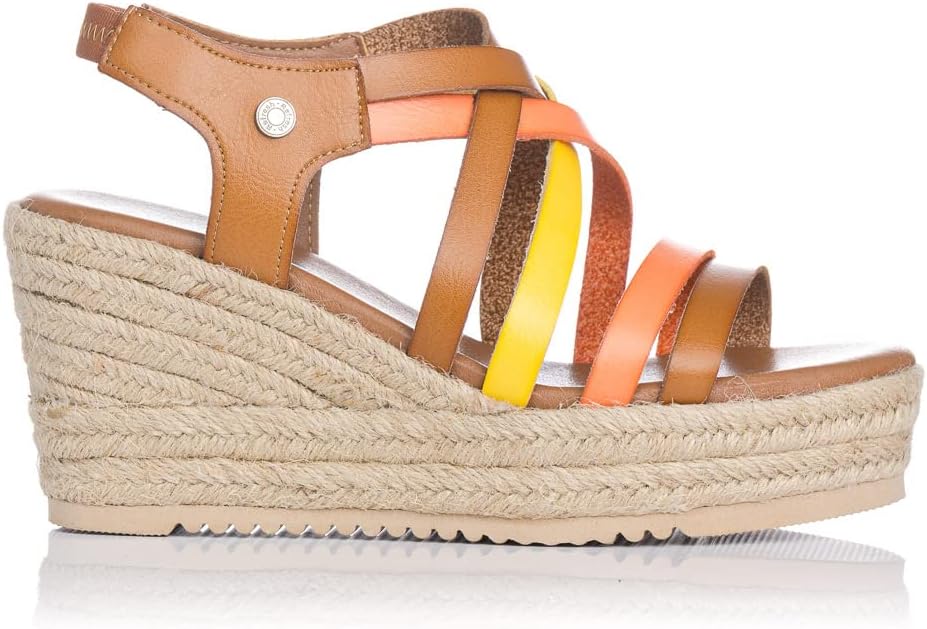 Refresh 170797 - Womens Wedge Sandals - Taupe