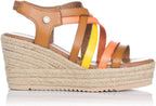 Refresh 170797 - Womens Wedge Sandals - Taupe