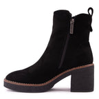 Refresh - Twin Zip Black Boots