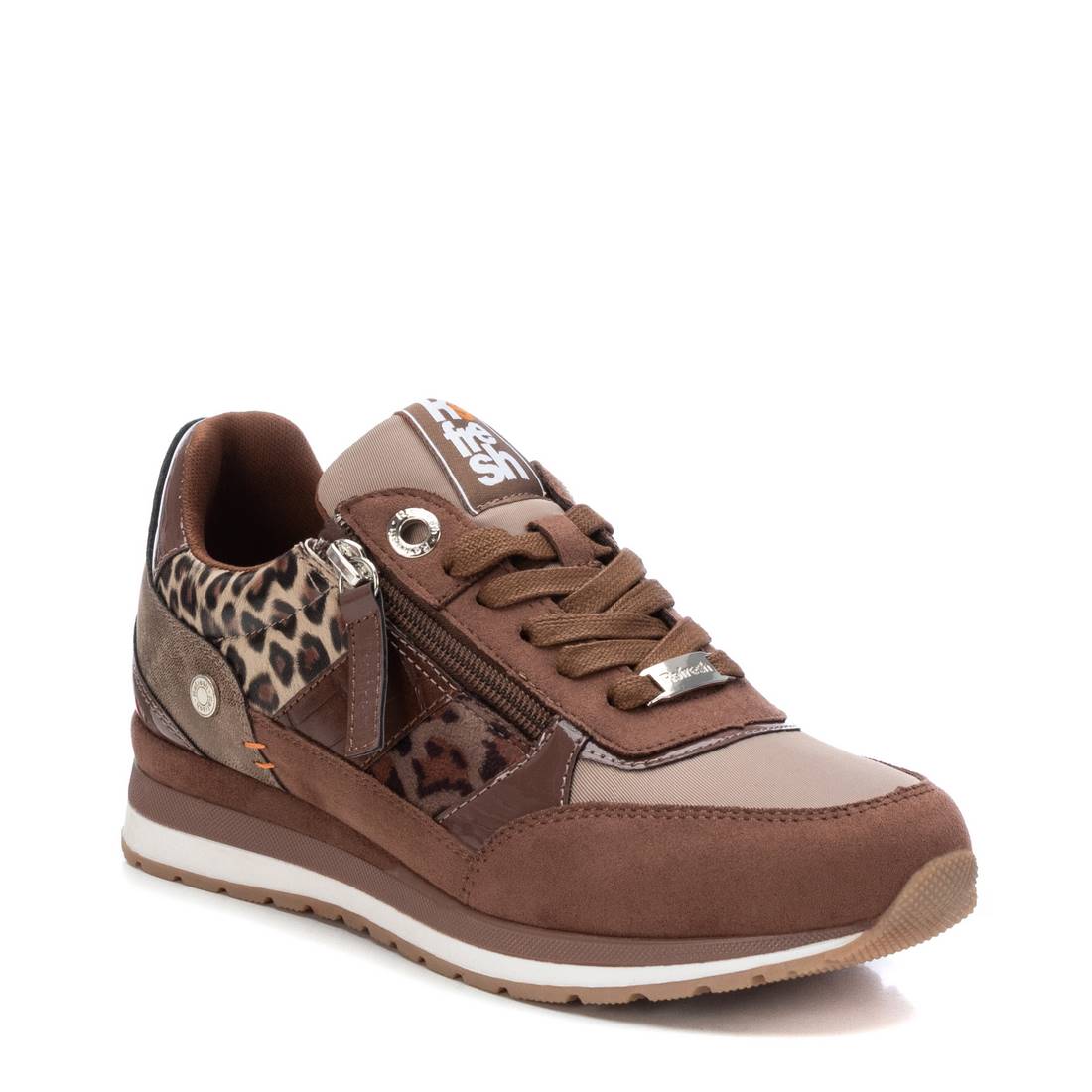 REFRESH - BROWN LEOPARD & TAUPE COMBINED TRAINER 171431