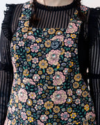Rebel Romance Eye Spy Floral Stretch Dungarees