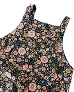 Rebel Romance Eye Spy Floral Stretch Dungarees
