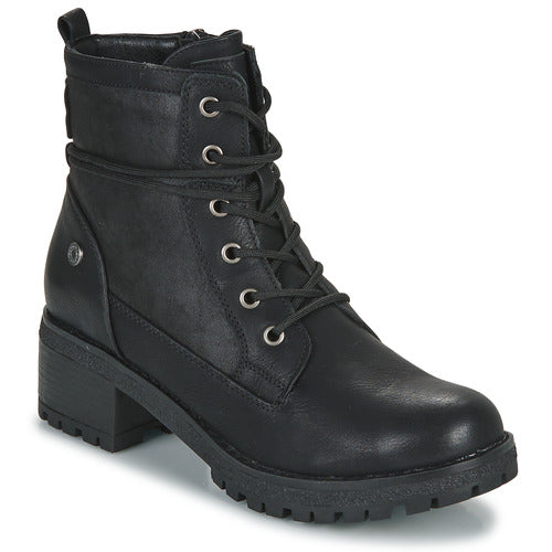 Refresh Women's Black Low Ankle Boots 170145