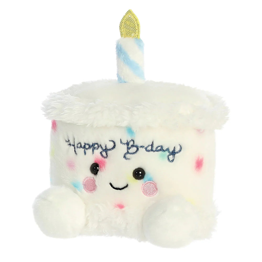 Palm Pals Happy B'Day Cake Soft Toy