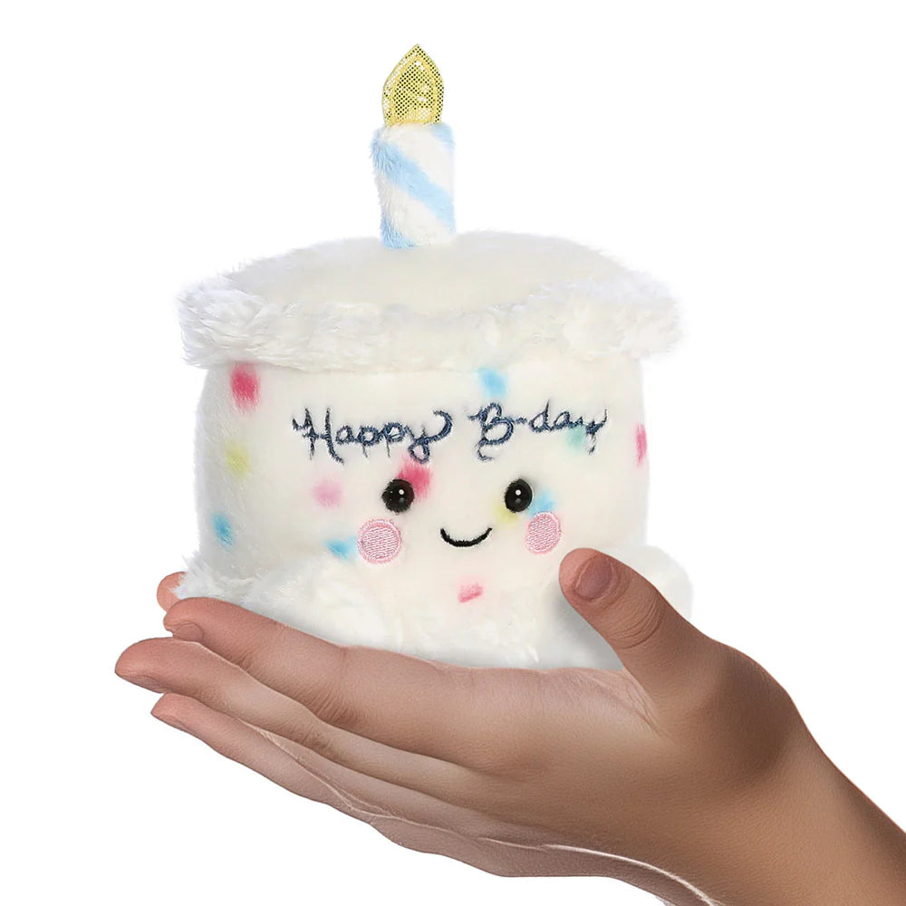 Palm Pals Happy B'Day Cake Soft Toy