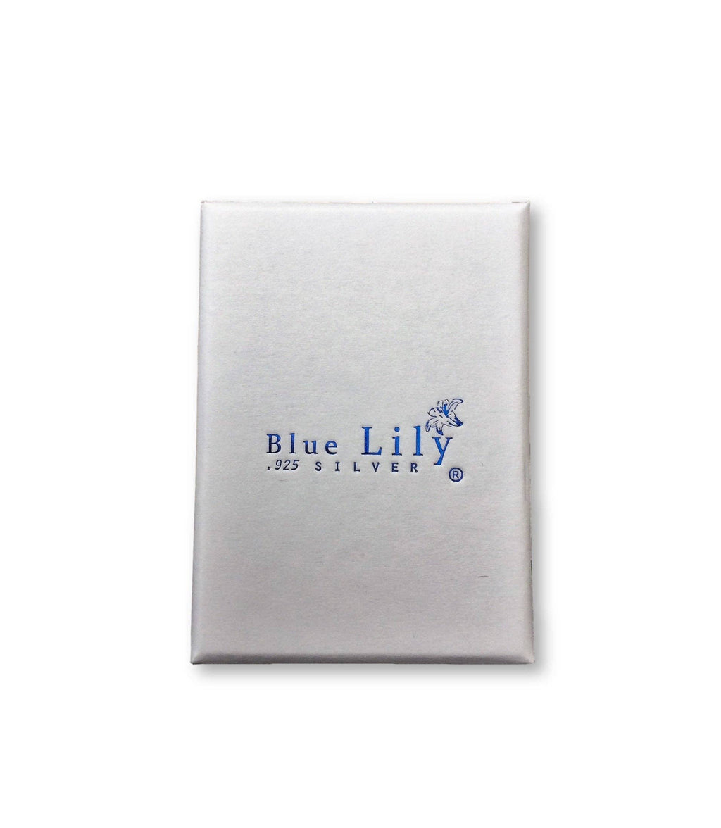 Blue Lily 925 - HEART STUD Earrings