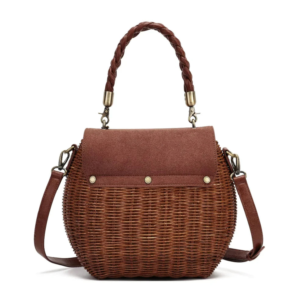 Vendula London Flower shop Amber Edition Basket Bag