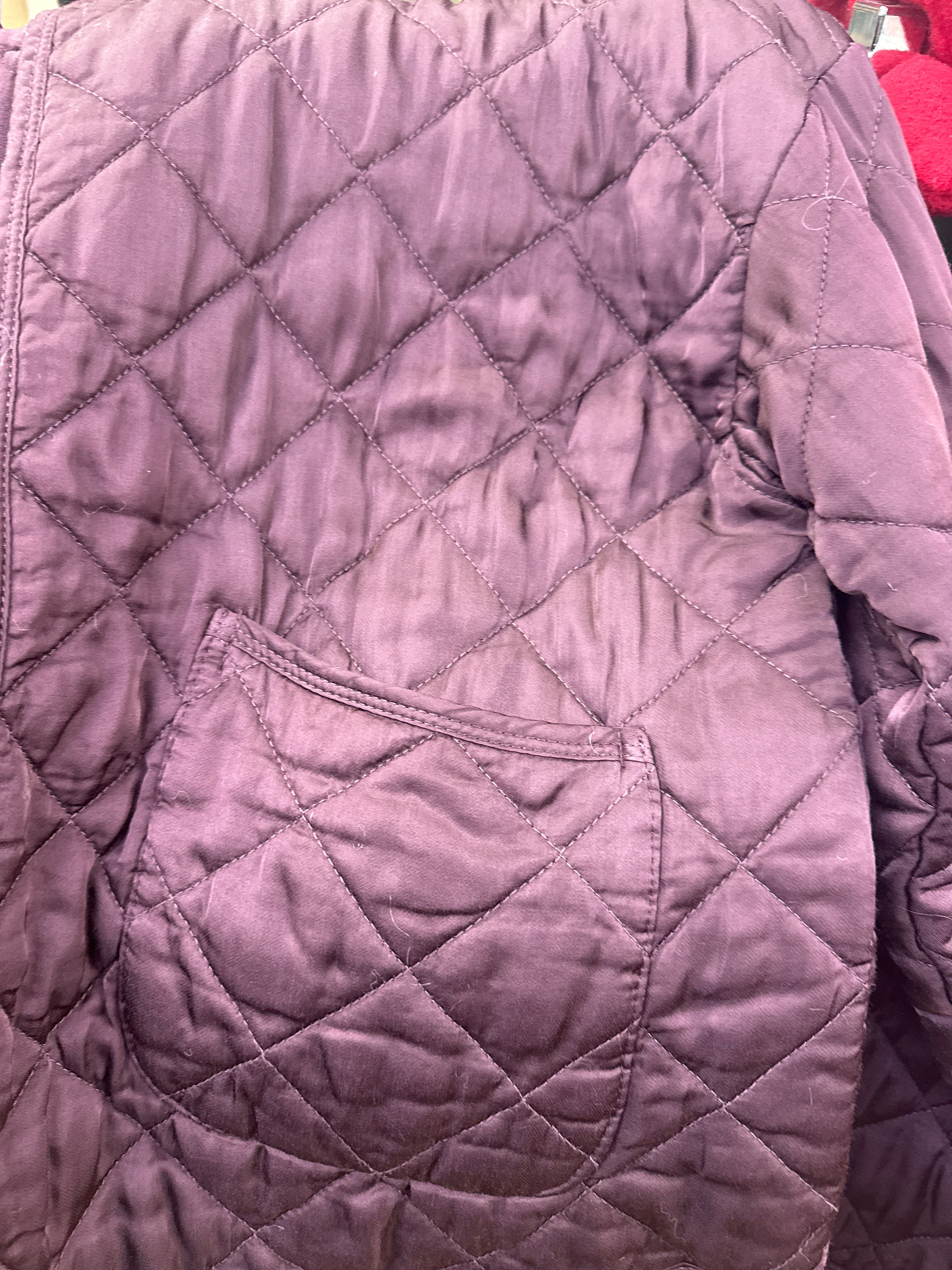 Lightweight One Size quilted jacket with pockets