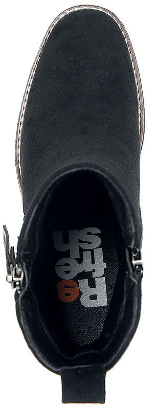 Refresh - Twin Zip Black Boots