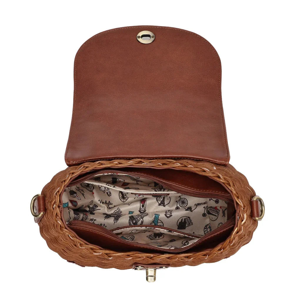 Vendula London Flower shop Amber Edition Basket Bag