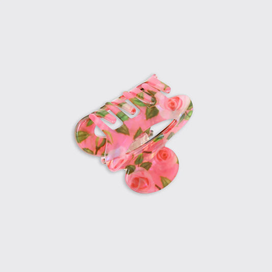 Millie Mae - Rose Lusture Small Claw Clip - Pink