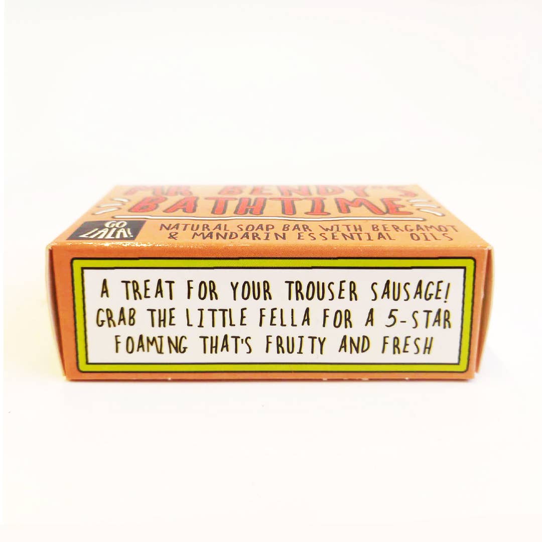 Mr Bendy's Bathtime Soap - Mandarin & Bergamot
