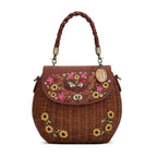 Vendula London Flower shop Amber Edition Basket Bag