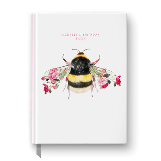 BEE ADDRESS & BIRTHDAY BOOK BY LOLA DESIGN