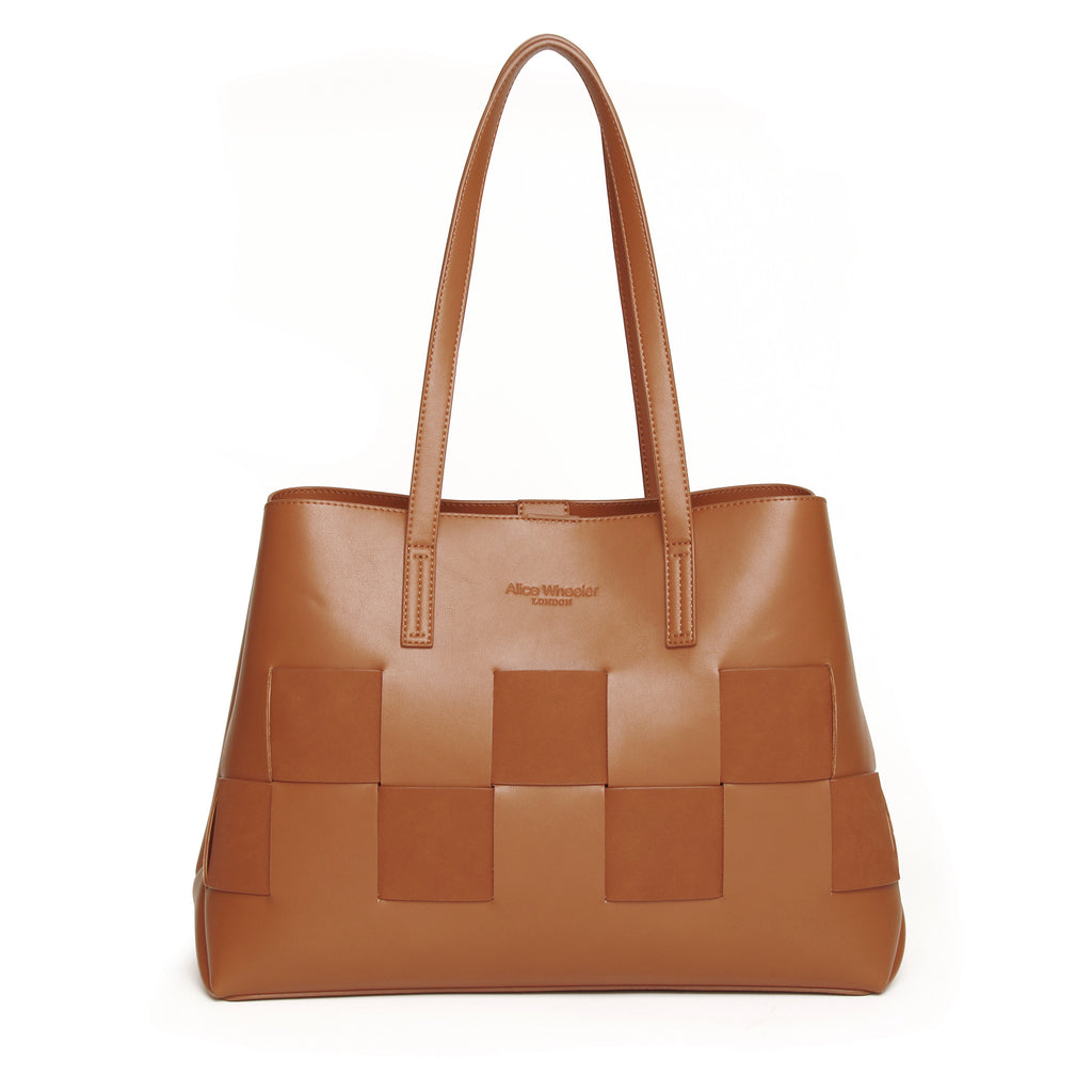 Alice Wheeler London - Milan Tote Bag In Tan