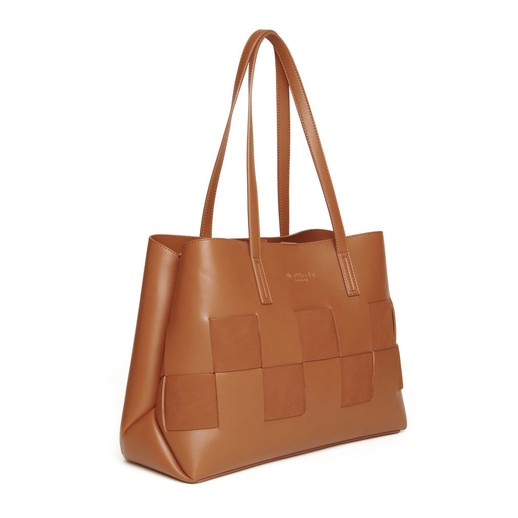 Alice Wheeler London - Milan Tote Bag In Tan
