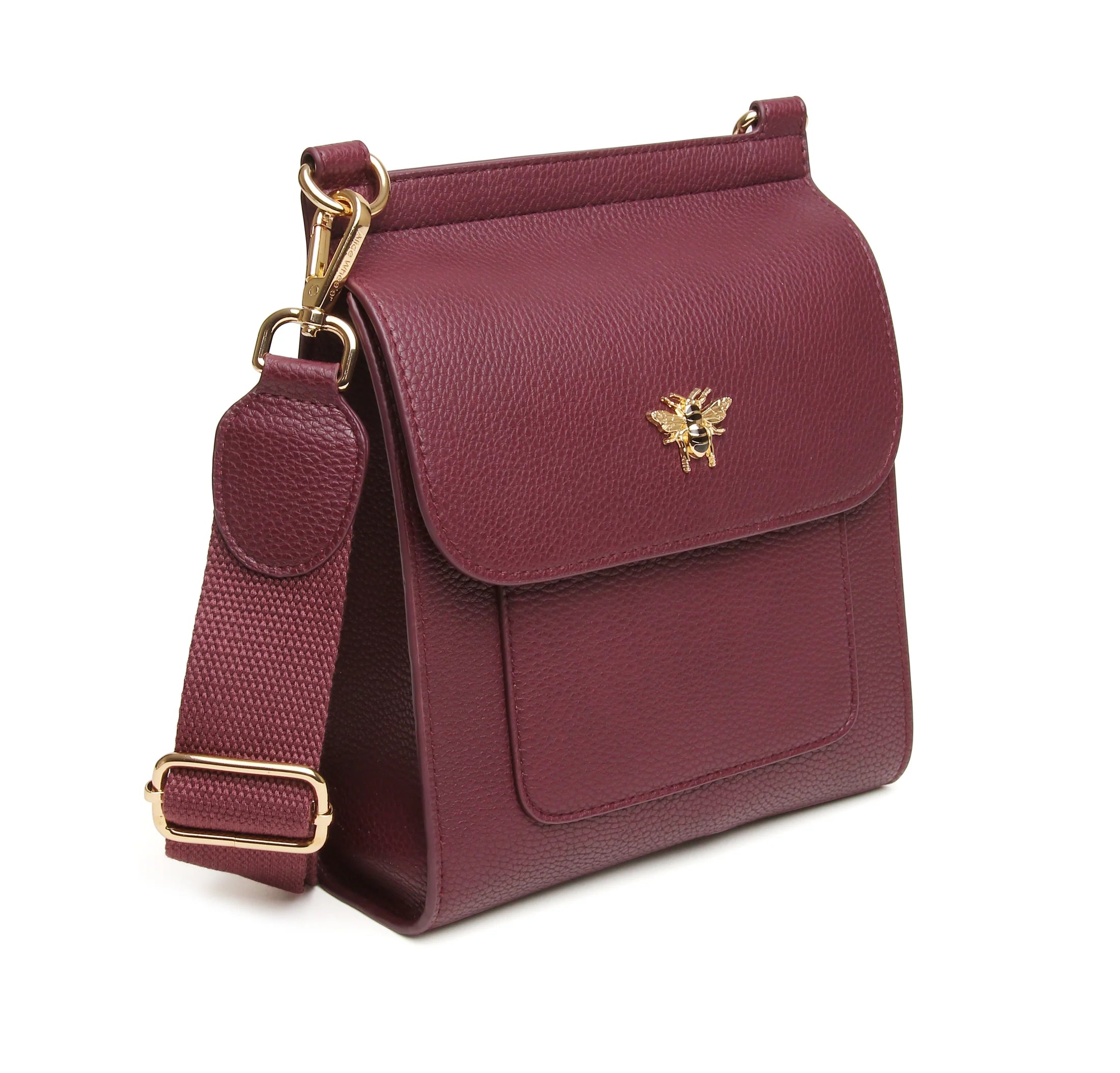 Alice Wheeler Berry - Bloomsbury Cross Body Bag