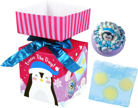 Freeze the Day Mini Bath Bomb Cracker Gift Pack