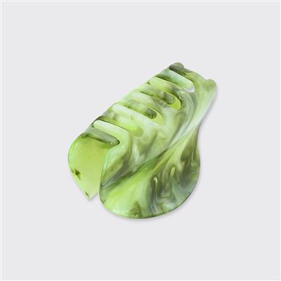 Millie Mae - Matcha Chunky Claw Clip - Green