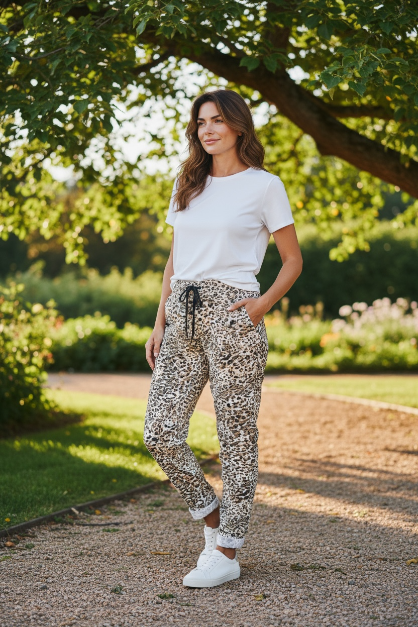 Leopard 🐆 Print Magic Trousers