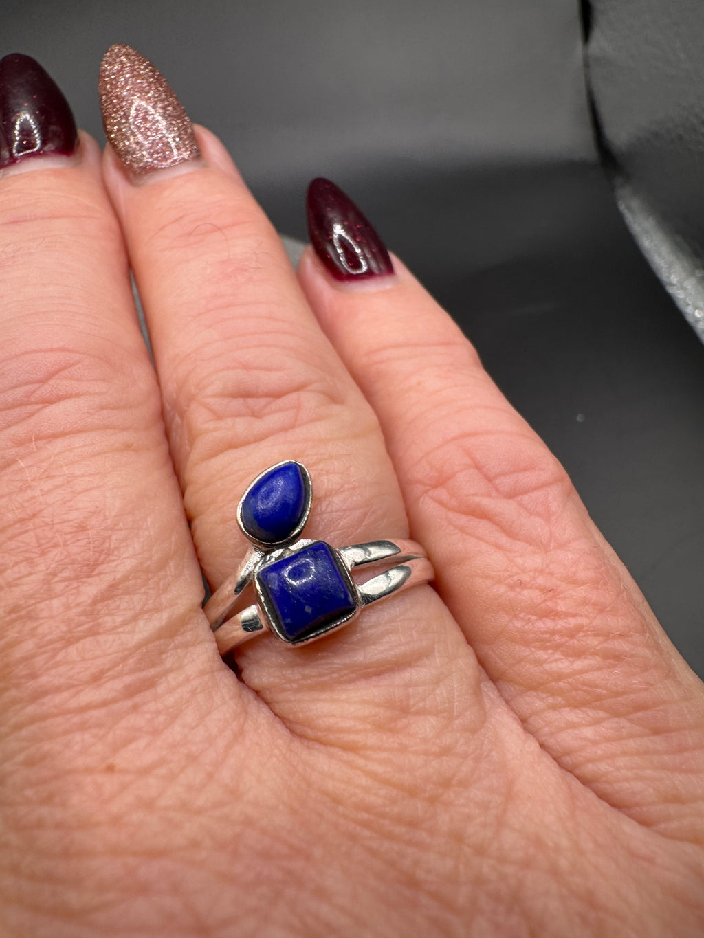 Sterling Silver Lapis Lazuli Ring