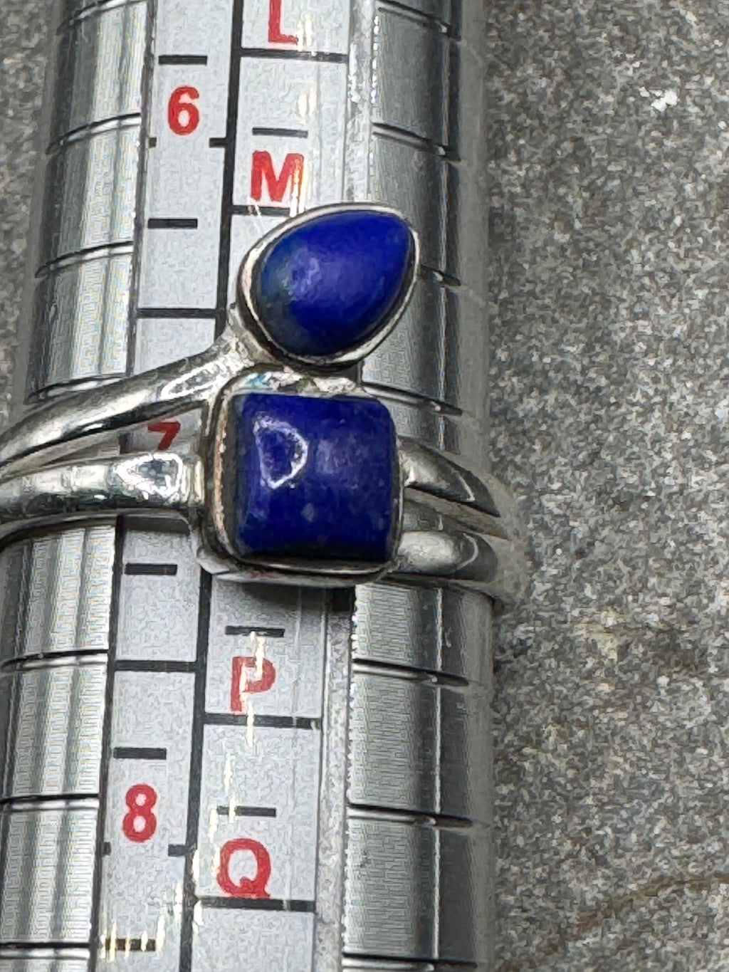 Sterling Silver Lapis Lazuli Ring