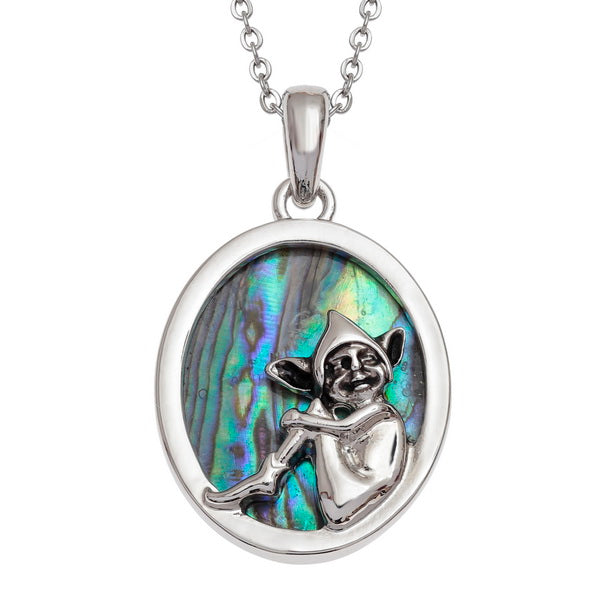 Paua Shell Pixie Necklace