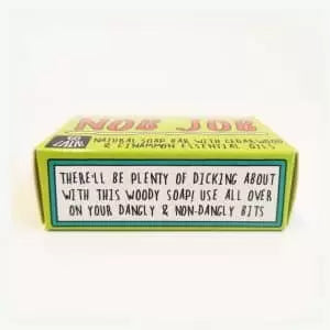 Nob Job - Cedar Wood & Cinnamon Funny Soap Bar