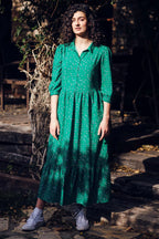 Sugarhill Sutton Maxi Dress -Green,Micro Star Confetti