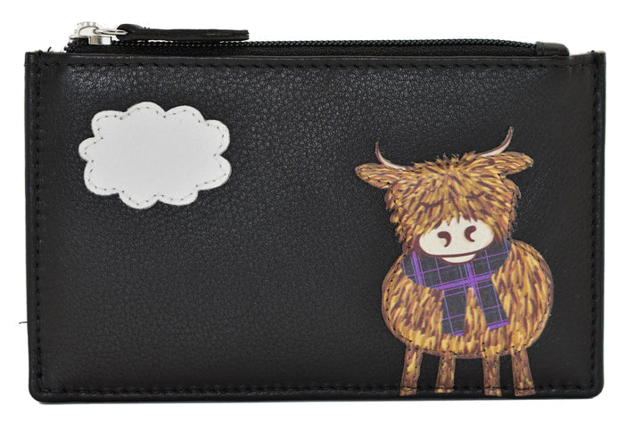 Bella Card & Coin Purse Black