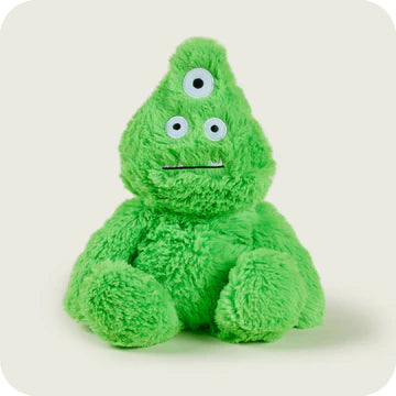 Warmies Bright Green Monster
