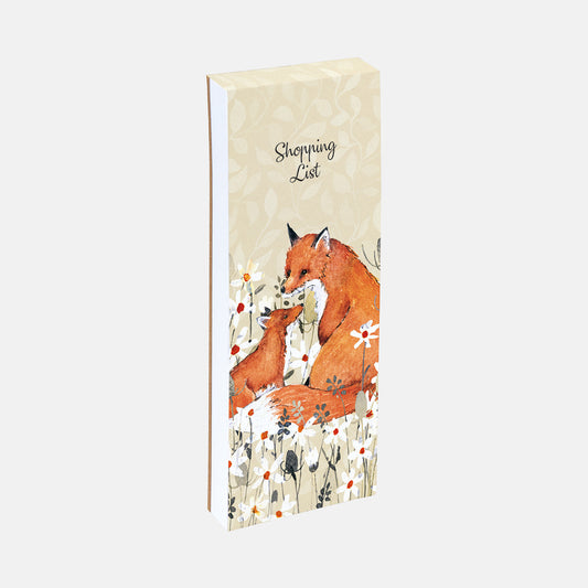 Gifted Stationery Foxy Tales Shopping List