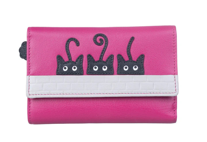 Peek a Boo Large Tri Fold Purse