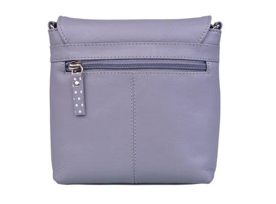 Moonflower Cross Body Bag - grey