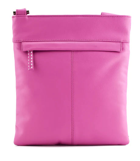 Moonflower Slim Cross Body Bag - pink