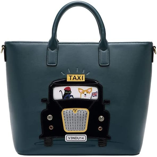 Vendula London  - Cats and Corgis Taxi Tote