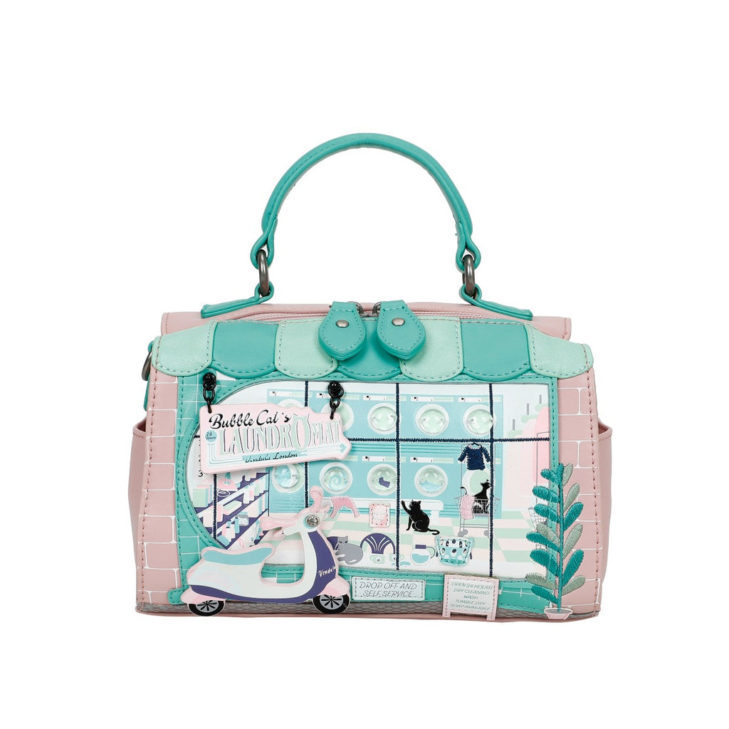 Vendula - Bubble Cats Laundromat -  Hollis Bag