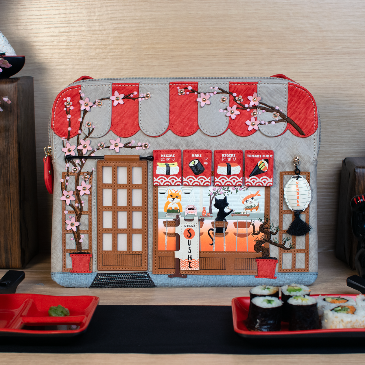 Vendula Sushi- Grey Edition Bella Bag