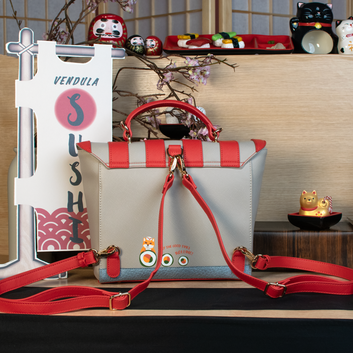 Vendula Sushi - Grey Edition Classic Backpack