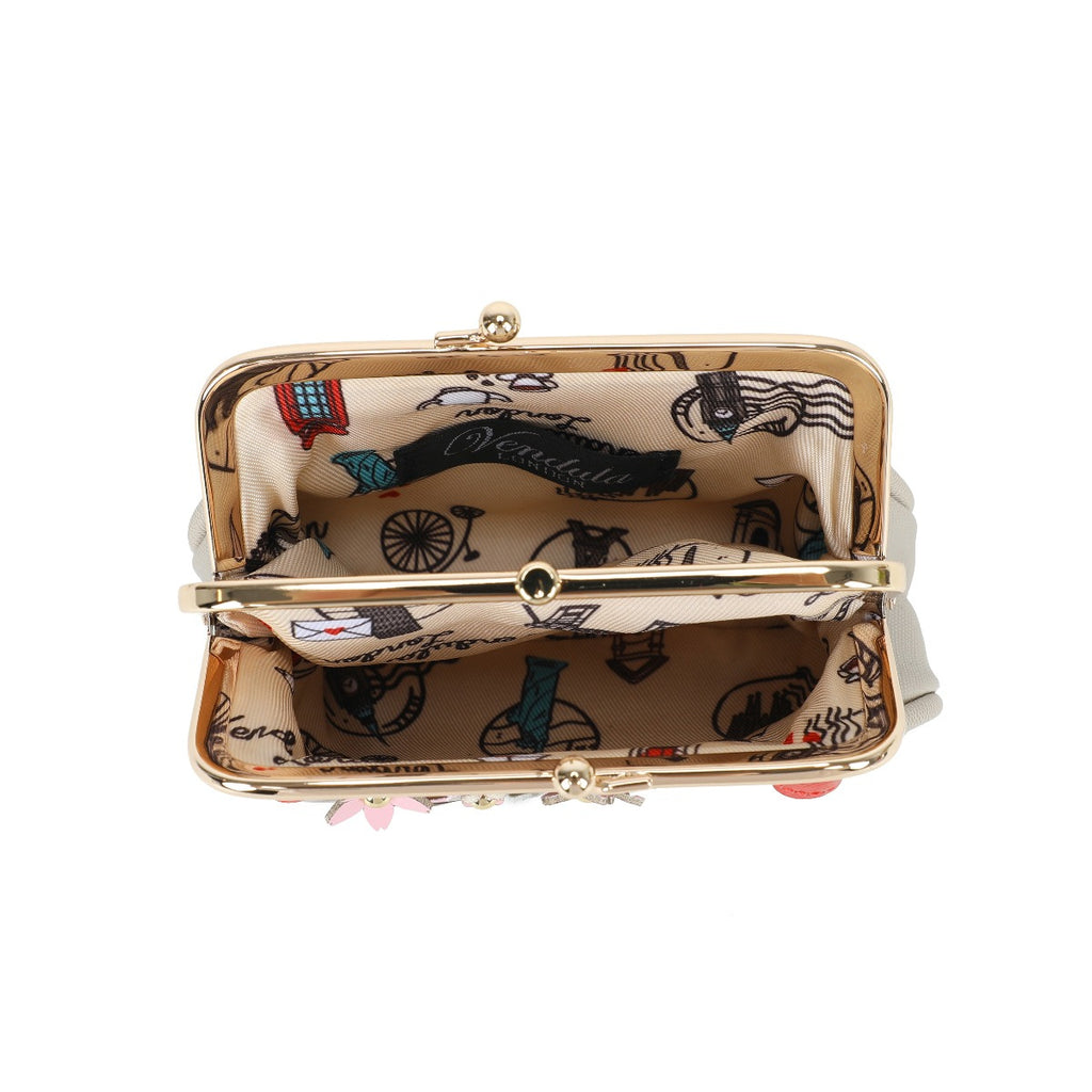 Vendula Sushi - Grey Edition Clipper Coin Purse