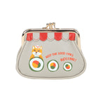 Vendula Sushi - Grey Edition Clipper Coin Purse