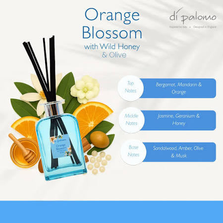 Di Palomo Reed Diffuser 200ml - Orange Blossom